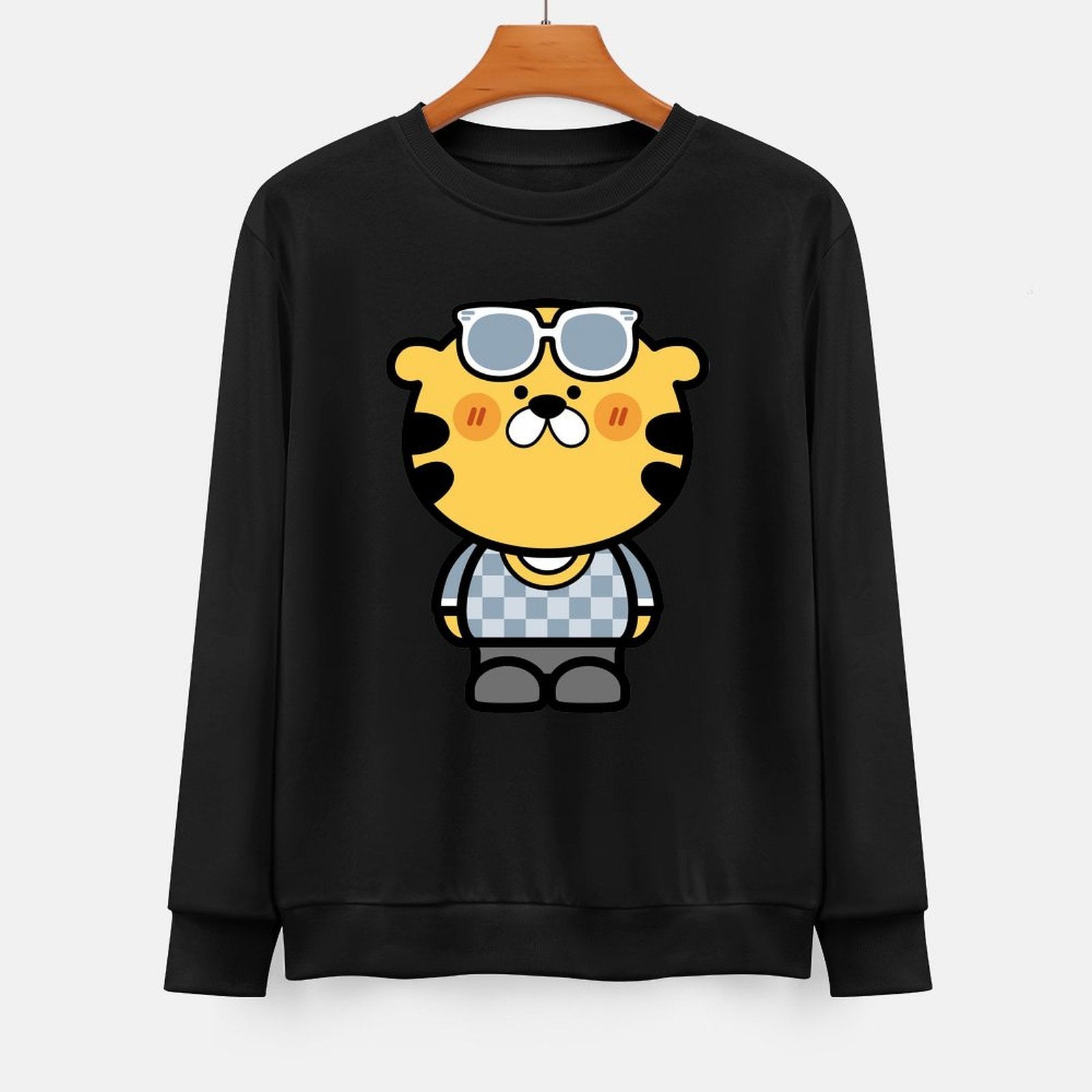 Front Patterned Long Sleeve TopReliable ActiveStyle